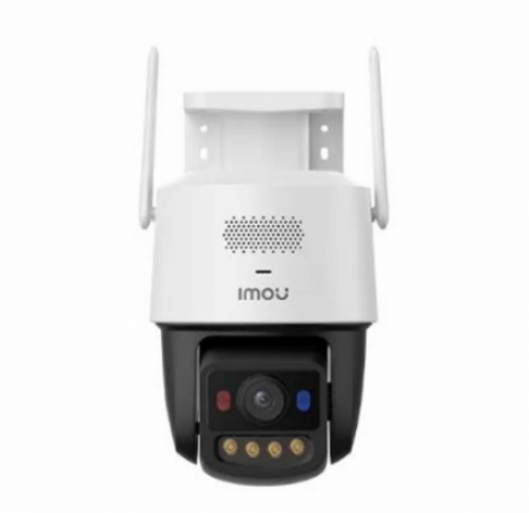IP Wi-Fi / PoE kamera IP66 (lauko) 355° 6MP 3K su signalinėm šviesom ir signalizacija (raudona ir mėlyna) Imou Aurora Titan Pro